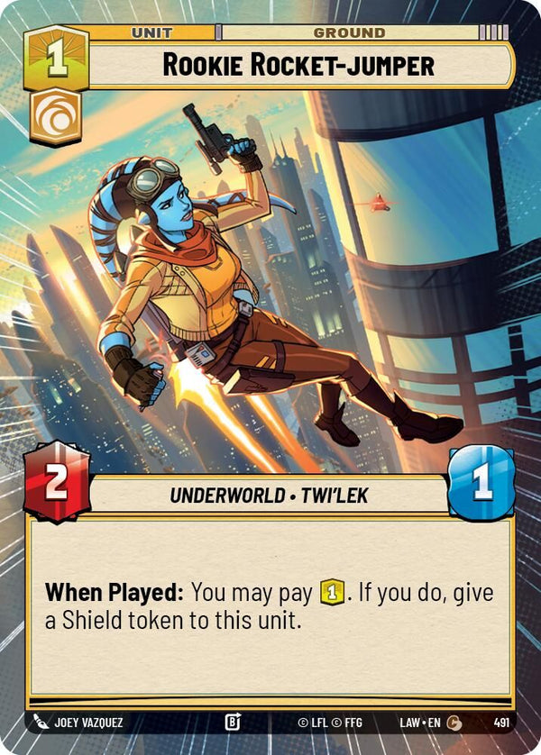 Rookie Rocket-jumper (Hyperspace) - 491 - Common