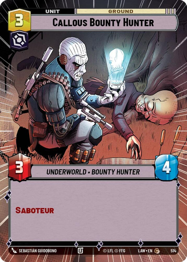 Callous Bounty Hunter (Hyperspace) - 514 - Common