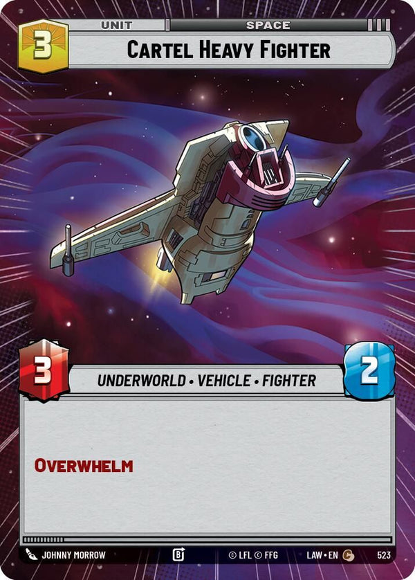Cartel Heavy Fighter (Hyperspace) - 523 - Common