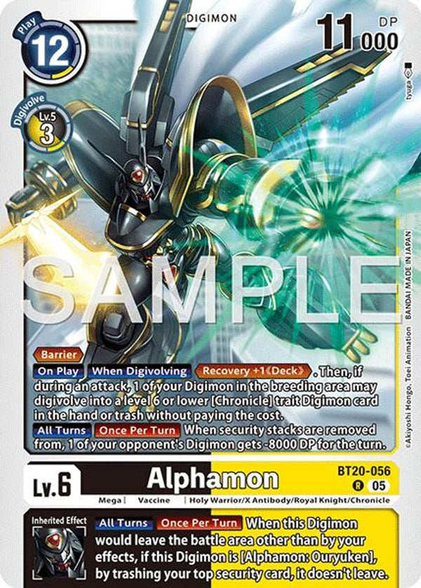 Alphamon (Block 5 Reprint) - BT20-056 - Rare