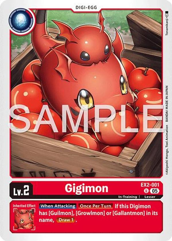 Gigimon (Block 5 Reprint) - EX2-001 - Uncommon