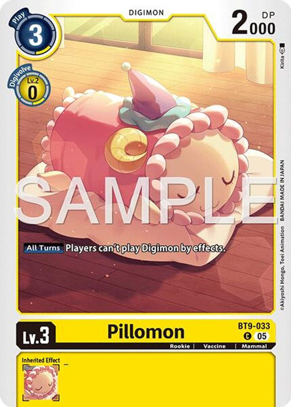Pillomon (Block 5 Reprint) - BT9-033 - Common