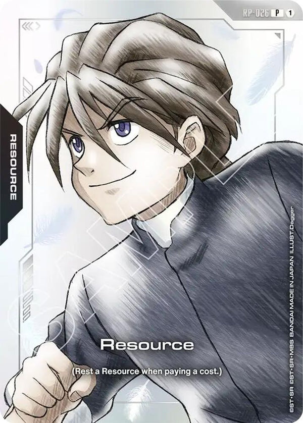 Resource (RP-026) (Premium Accessory Set - Mobile Suit Gundam Wing) - RP-026 - Promo
