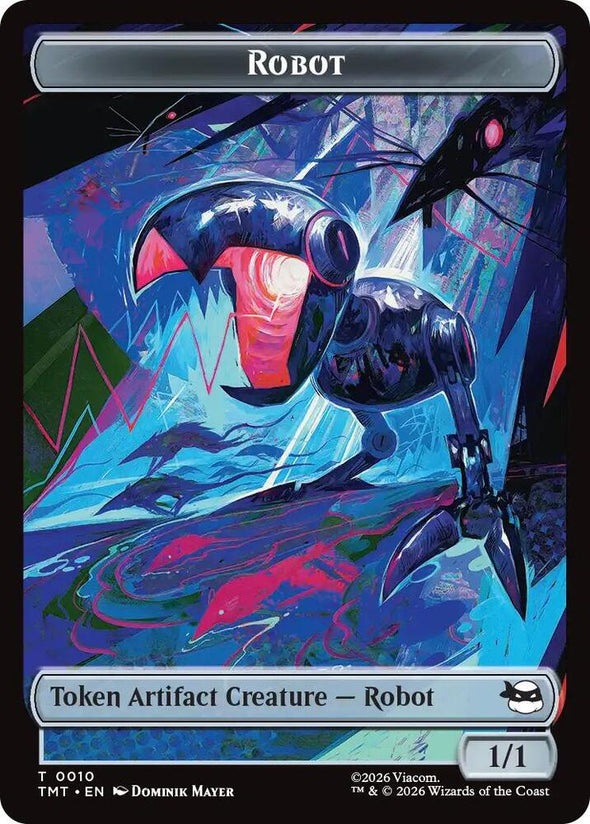 Treasure // Robot Token (Foil) (TTMC)