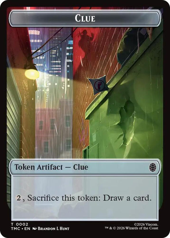 Treasure // Clue Token (Foil) (TTMC)