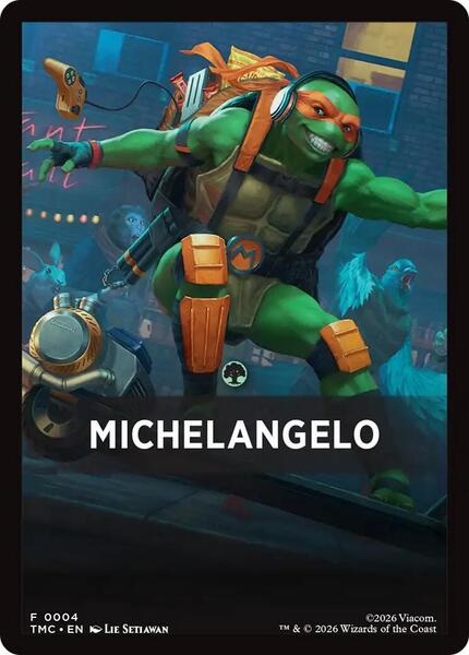 Michelangelo Theme Card Token (JTMC)