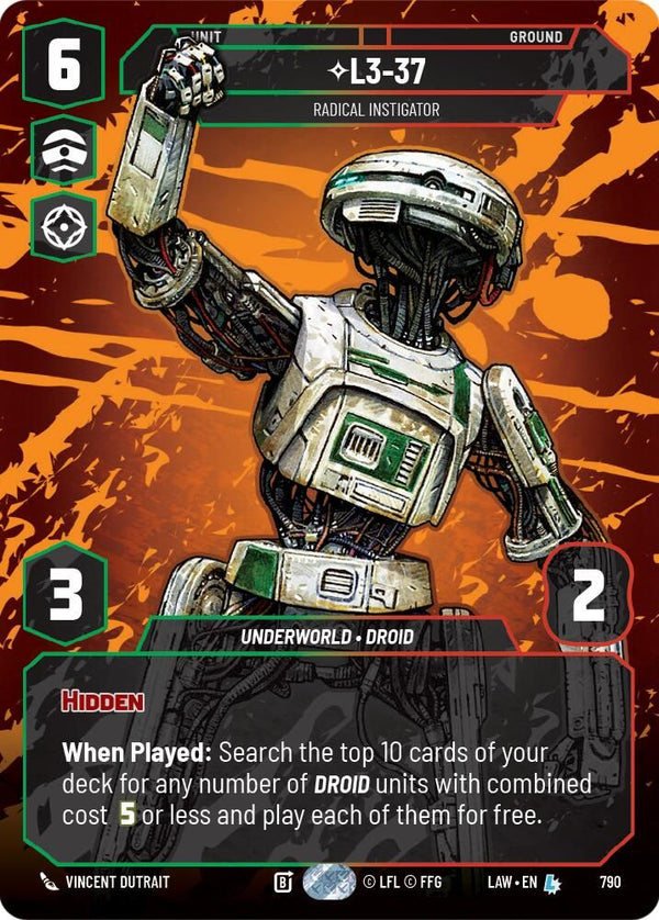 L3-37 - Radical Instigator (Prestige) - 790 - Legendary