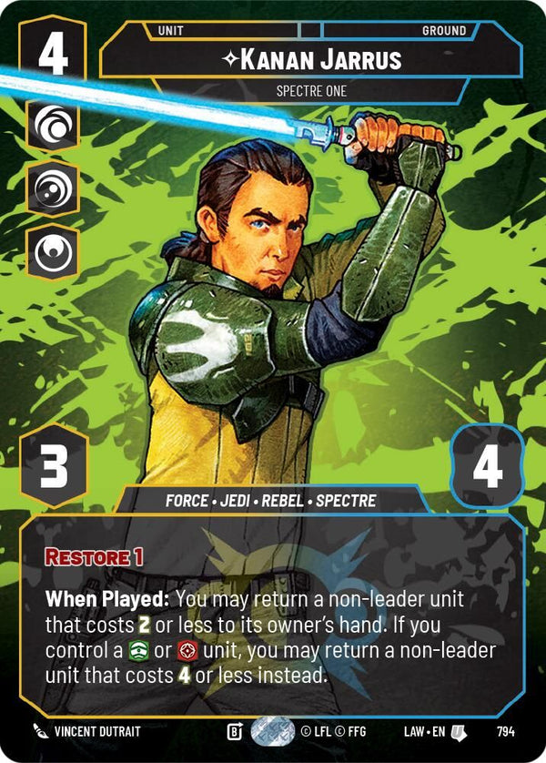 Kanan Jarrus - Spectre One (Prestige) - 794 - Uncommon