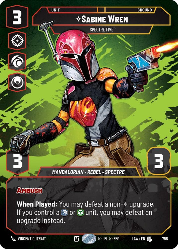 Sabine Wren - Spectre Five (Prestige) - 796 - Uncommon