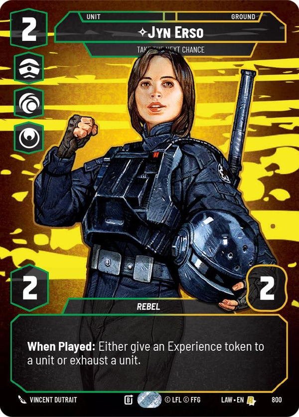 Jyn Erso - Take the Next Chance (Prestige) - 800 - Rare