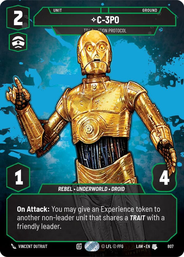 C-3PO - Translation Protocol (Prestige) - 807 - Uncommon