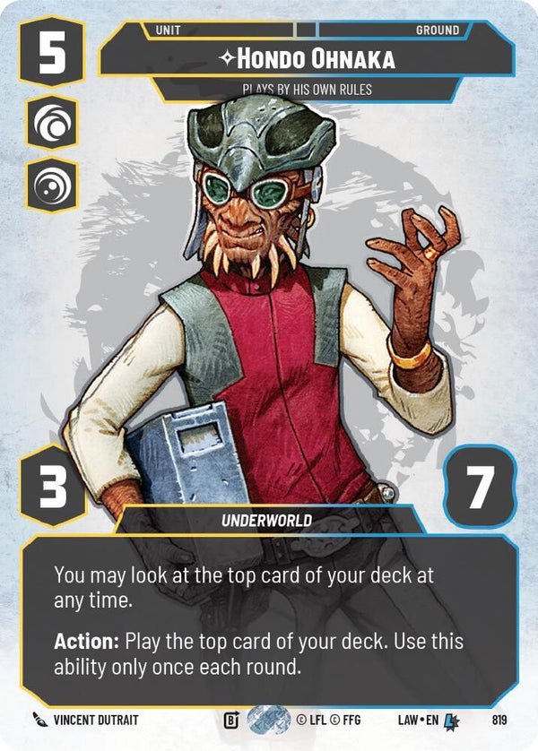 Hondo Ohnaka - Plays By His Own Rules (Prestige) - 819 - Legendary