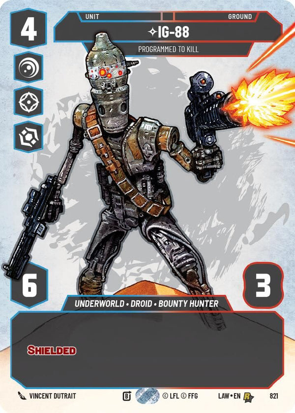 IG-88 - Programmed to Kill (Prestige) - 821 - Rare
