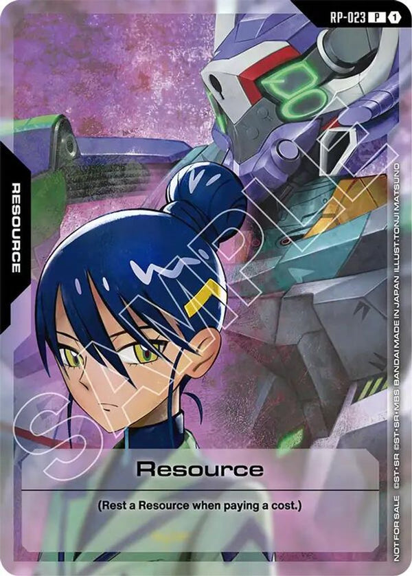 Resource (RP-023) (Mobile Suit Gundam GQuuuuuuX) - RP-023 - Promo