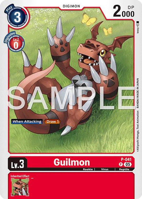 Guilmon - P-041 (Block 5 Reprint) - P-041 - Promo