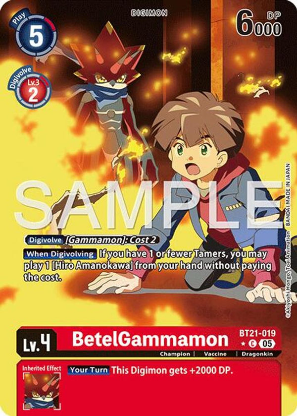 BetelGammamon - BT21-019 (Alternate Art) - BT21-019 - Common