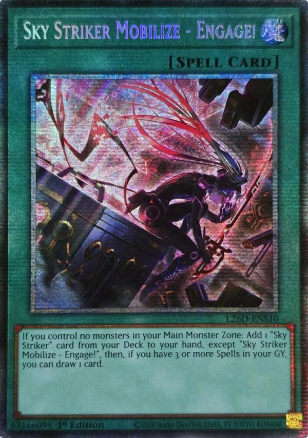 Sky Striker Mobilize - Engage! - L26D-ENS10 - Starlight Rare - 1st Edition