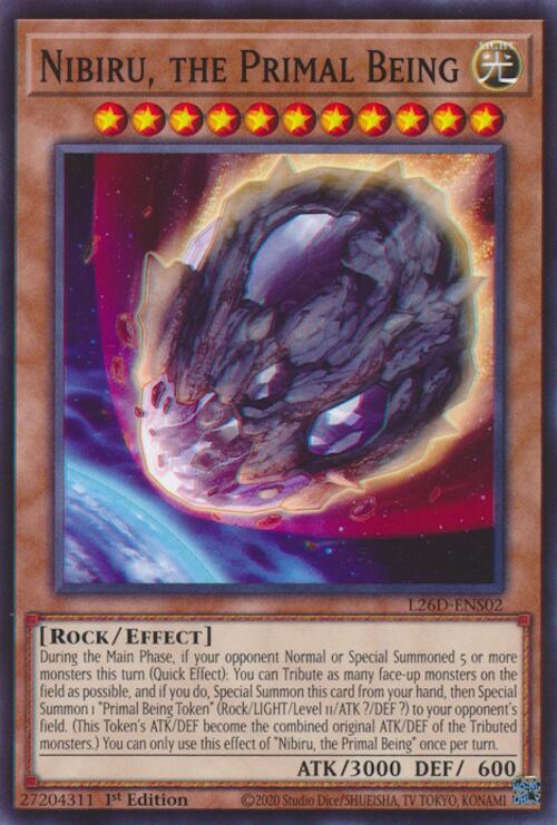 Nibiru, the Primal Being - L26D-ENS02 - Common - 1st Edition