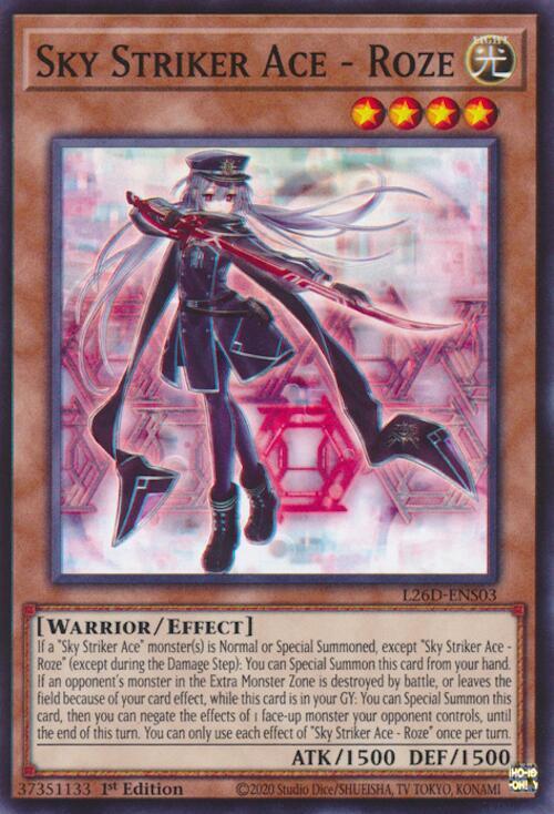 Sky Striker Ace - Roze - L26D-ENS03 - Common - 1st Edition