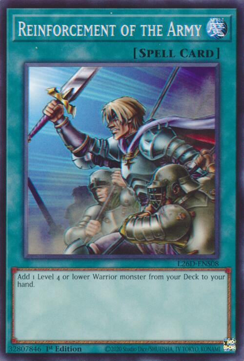 Reinforcement of the Army - L26D-ENS08 - Common - 1st Edition