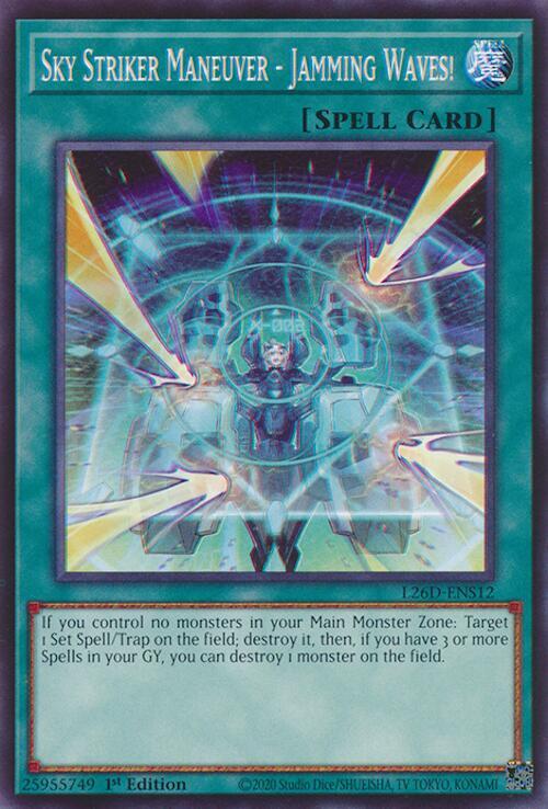 Sky Striker Maneuver - Jamming Waves! - L26D-ENS12 - Common - 1st Edition