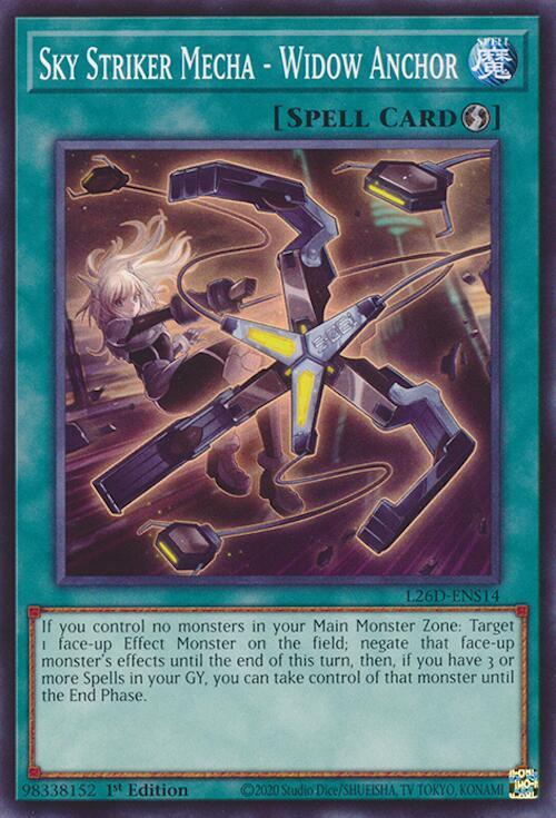 Sky Striker Mecha - Widow Anchor - L26D-ENS14 - Common - 1st Edition