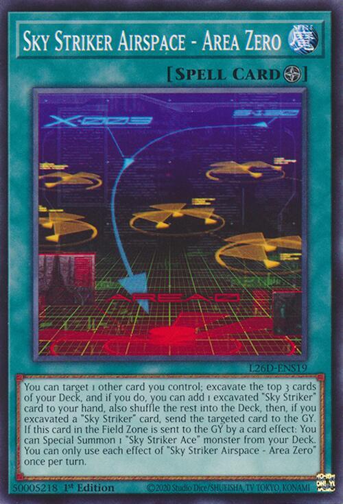 Sky Striker Airspace - Area Zero - L26D-ENS19 - Common - 1st Edition