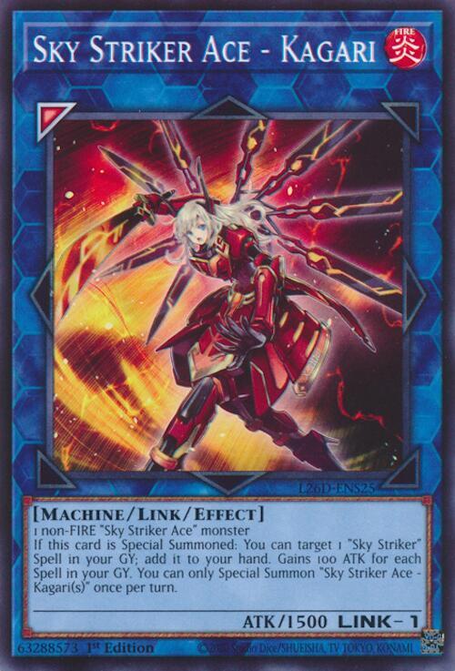 Sky Striker Ace - Kagari - L26D-ENS25 - Common - 1st Edition