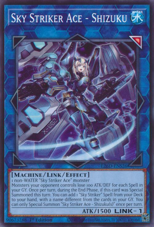 Sky Striker Ace - Shizuku - L26D-ENS26 - Common - 1st Edition