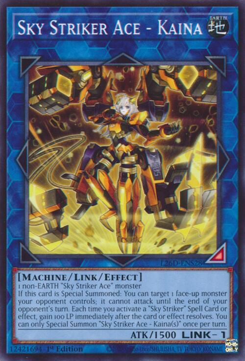 Sky Striker Ace - Kaina - L26D-ENS28 - Common - 1st Edition
