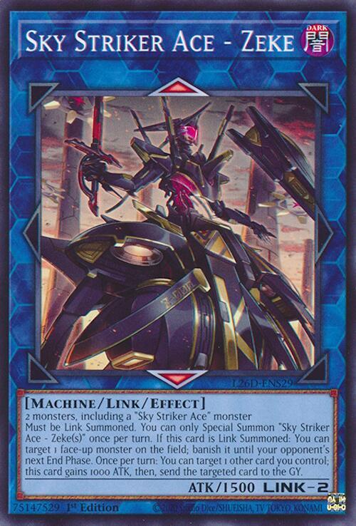 Sky Striker Ace - Zeke - L26D-ENS29 - Common - 1st Edition