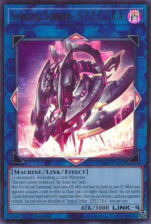 Surgical Striker - S.P.E.C.T.R.A. - L26D-ENS32 - Ultra Rare - 1st Edition