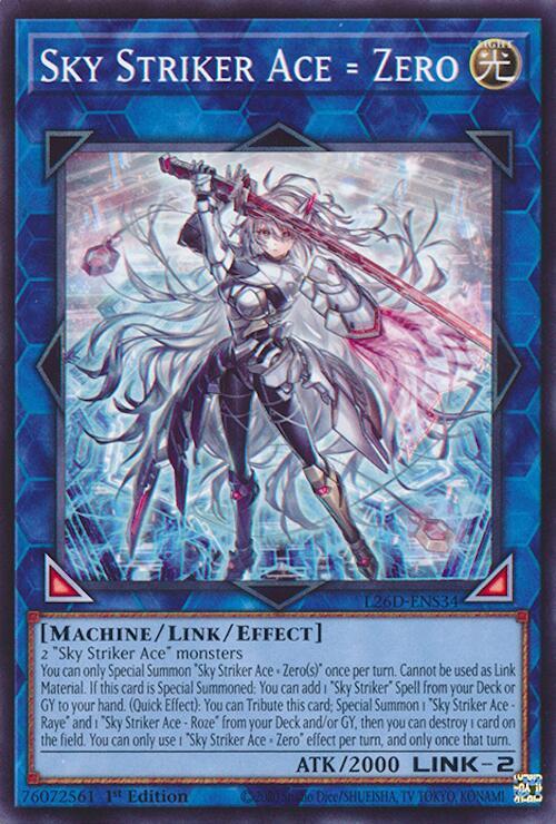 Sky Striker Ace = Zero - L26D-ENS34 - Common - 1st Edition