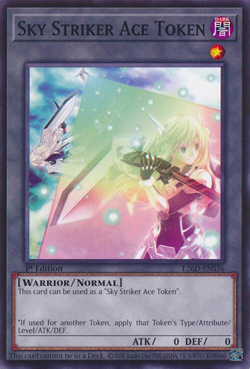 Sky Striker Ace Token - L26D-ENS36 - Common - 1st Edition