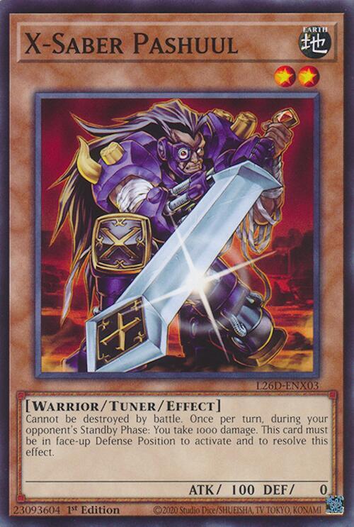 X-Saber Pashuul - L26D-ENX03 - Common - 1st Edition