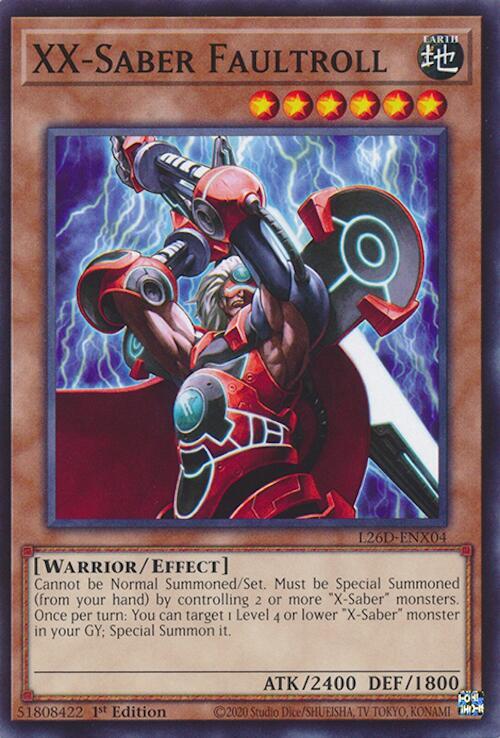 XX-Saber Faultroll - L26D-ENX04 - Common - 1st Edition