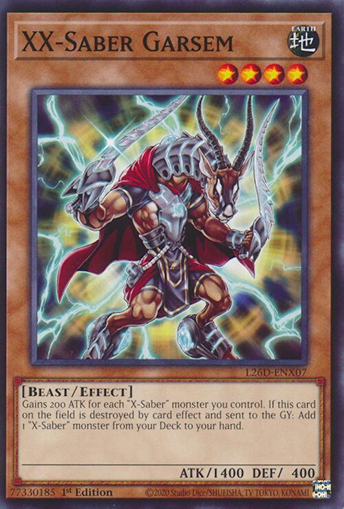 XX-Saber Garsem - L26D-ENX07 - Common - 1st Edition