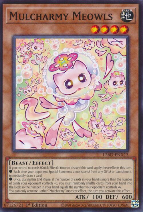 Mulcharmy Meowls - L26D-ENX13 - Common - 1st Edition