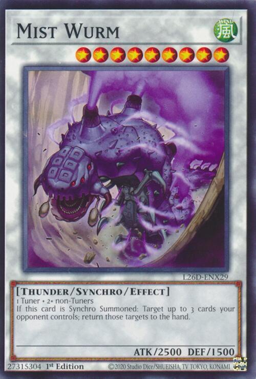 Mist Wurm - L26D-ENX29 - Common - 1st Edition