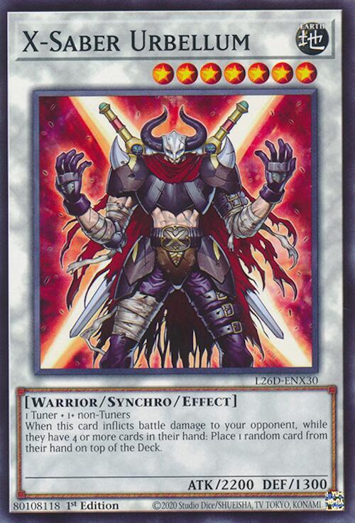 X-Saber Urbellum - L26D-ENX30 - Common - 1st Edition