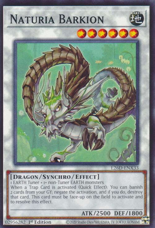Naturia Barkion - L26D-ENX33 - Common - 1st Edition