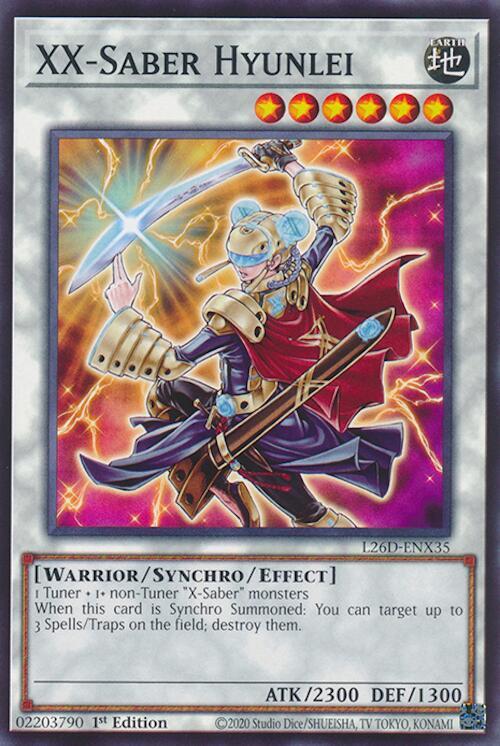 XX-Saber Hyunlei - L26D-ENX35 - Common - 1st Edition