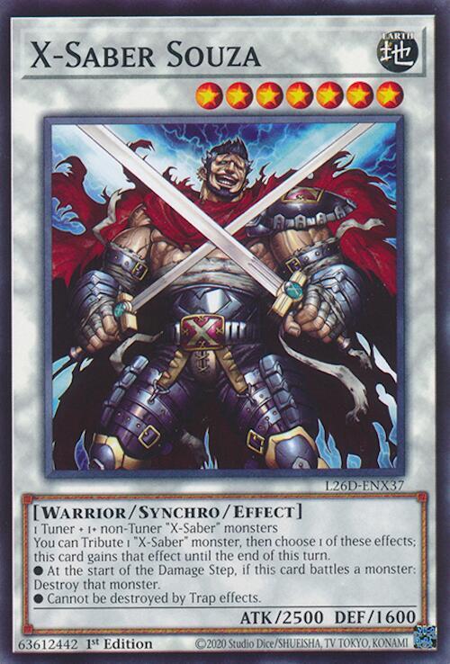 X-Saber Souza - L26D-ENX37 - Common - 1st Edition