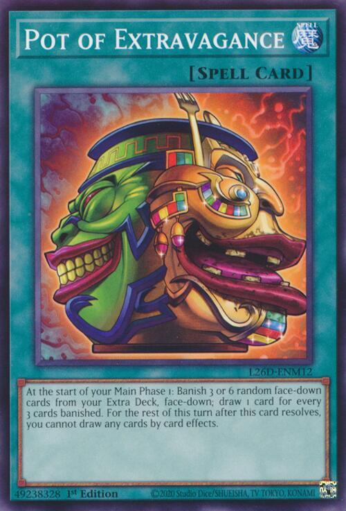 Pot of Extravagance - L26D-ENM12 - Common - 1st Edition