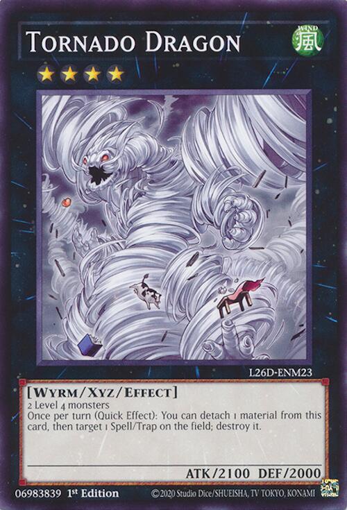Tornado Dragon - L26D-ENM23 - Common - 1st Edition