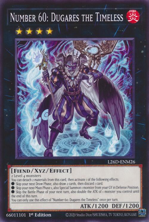 Number 60: Dugares the Timeless - L26D-ENM26 - Common - 1st Edition