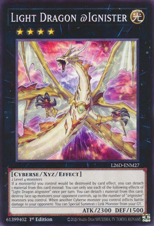Light Dragon @Ignister - L26D-ENM27 - Common - 1st Edition