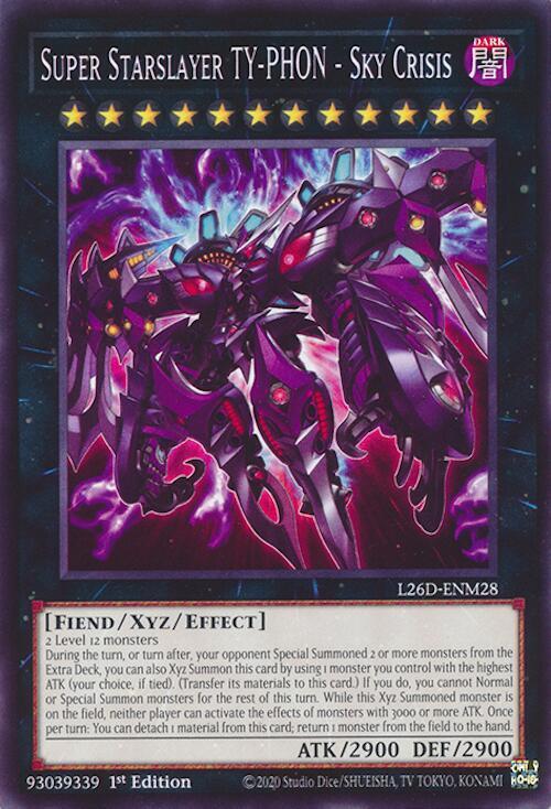 Super Starslayer TY-PHON - Sky Crisis - L26D-ENM28 - Common - 1st Edition