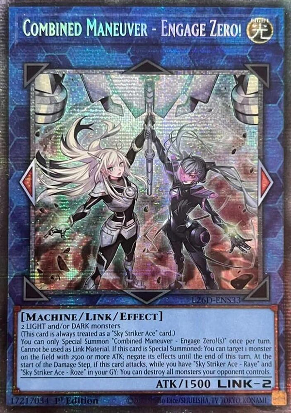 Combined Maneuver - Engage Zero! - L26D-ENS33 - Starlight Rare - 1st Edition