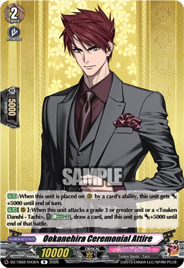 Ookanehira Ceremonial Attire - DZ-TB02/043EN - Rare